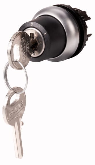 Eaton Industries France SAS - Bouton à clé (Ronis 455), 2 positions