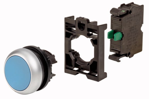 Eaton Industries France SAS - Bouton-poussoir 1 contact à fermeture; appareil complet