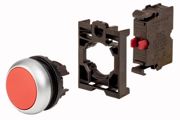 Eaton Industries France SAS - Bouton-poussoir 1 contact à ouverture; appareil complet