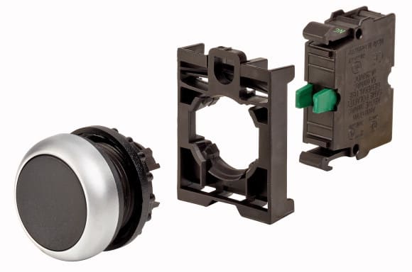 Eaton Industries France SAS - Bouton-poussoir 1 contact à fermeture, appareil complet