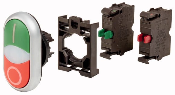 Eaton Industries France SAS - Bouton-poussoir double, appareil complet