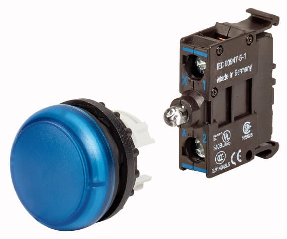 Eaton Industries France SAS - Appareil complet; voyant lumineux; fixation par l'arrière