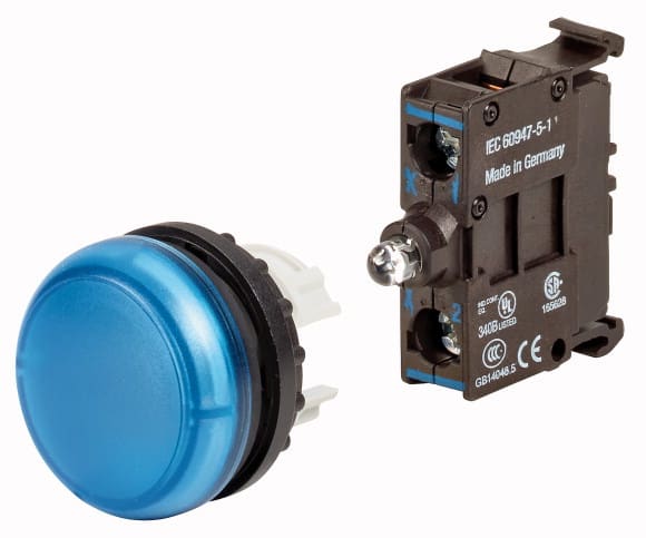 Eaton Industries France SAS - Appareil complet; voyant lumineux; fixation par l'arrière