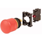 Eaton Industries France SAS - Bouton arrêt d'urgence, 38 mm, par traction, non lumineux, 1 O, appareil complet