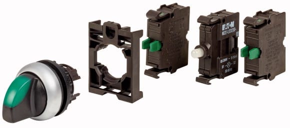 Eaton Industries France SAS - Sélecteur 2 contacts à fermeture avec manette, appareil complet