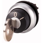 Eaton Industries France SAS - Bouton à clé, 2 positions, à accrochage