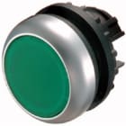 Eaton Industries France SAS - Bouton-poussoir lumineux, plat, vert, à accrochage