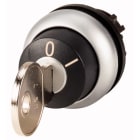 Eaton Industries France SAS - Bouton à clé, 2 positions, à accrochage