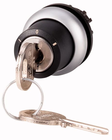 Eaton Industries France SAS - Bouton à clé (Ronis 455), 3 positions