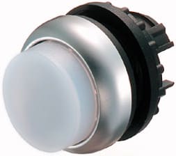 Eaton Industries France SAS - Bouton-poussoir lumineux, saillant, blanc, à rappel