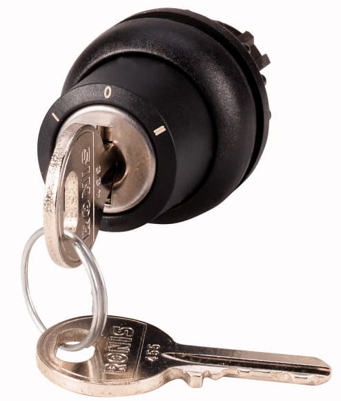 Eaton Industries France SAS - Bouton à clé (Ronis 455), 3 positions