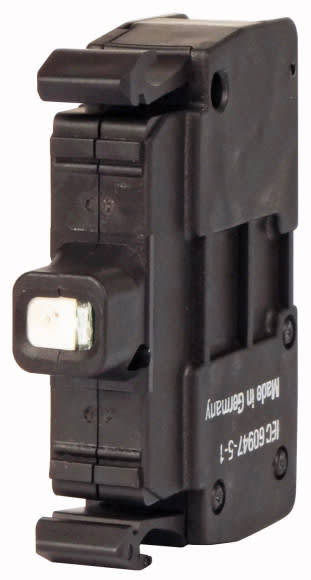 Eaton Industries France SAS - Elément LED, blanc, fixation par l'avant, cage clamp