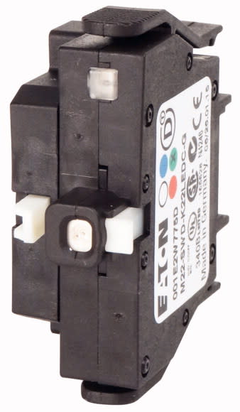Eaton Industries France SAS - Elément fonction., 3 pos., LED-G, fond