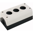 Eaton Industries France SAS - Boîtier à monter en saillie, RAL 7035, Inscription personnalisée, perçages: 3