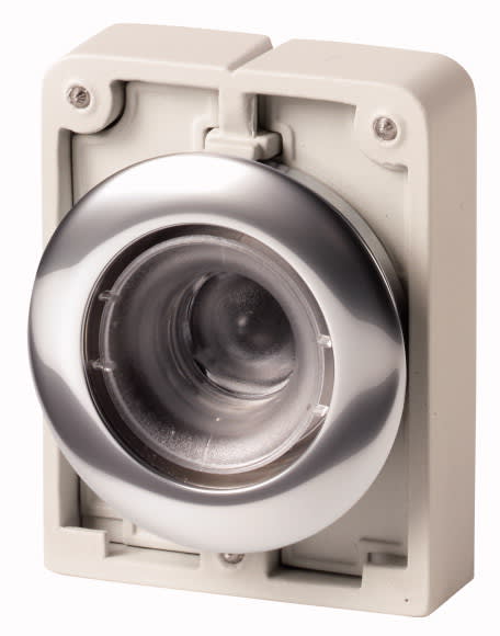 Eaton Industries France SAS - Bouton poussoir, 30mm, flush, à accroch sans étiquette