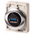 Eaton Industries France SAS - Connecteur femelle USB 3.0, Type A, 30mm