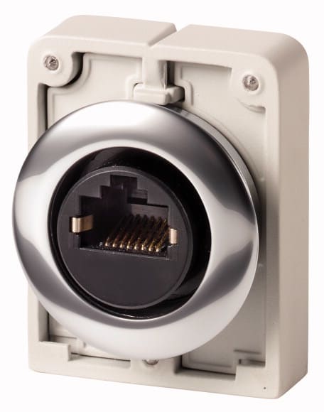 Eaton Industries France SAS - Connecteur femelle RJ45, 30mm