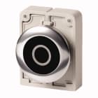 Eaton Industries France SAS - Bouton poussoir, 30mm, flush, à accroch noire, avec inscription