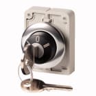 Eaton Industries France SAS - Commut-clé, 30mm, Non compatibl serrures combin- multi, 3 pos, accroch, Ronis455