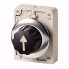 Eaton Industries France SAS - Commut rotatif, 30mm, avec bouton tournant, 3 positions, à accroch