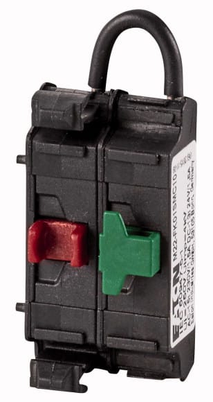 Eaton Industries France SAS - Élément de contact, 1 O, fixation par l'avant, borne à boulon, compact