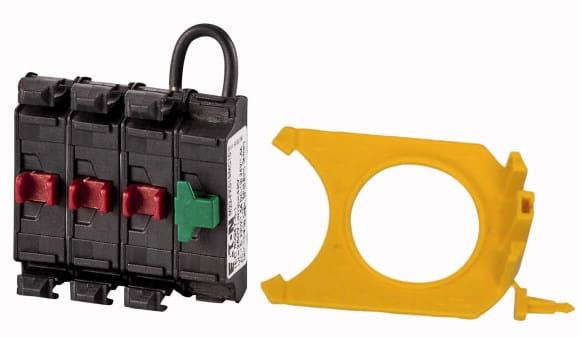 Eaton Industries France SAS - Élément de contact 3 contact à ouverture, autocontrôlé, compact