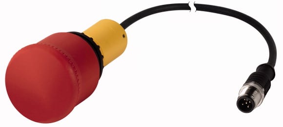 Eaton Industries France SAS - Arrêt d'urg.45mm,verr.trac.,2O,0,2m,M12A