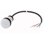 Eaton Industries France SAS - Voyant lumin.,24V,blanc,câble,3,5m,ouv.