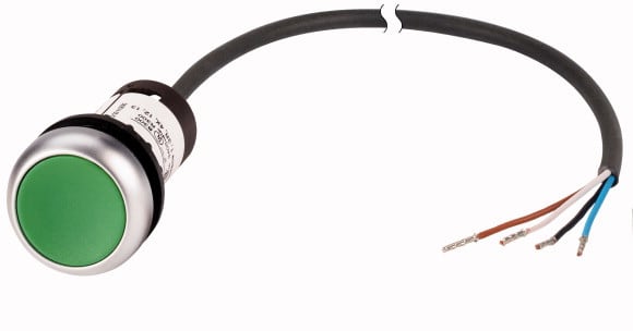 Eaton Industries France SAS - Bouton-pous.aff.,à accr,1F,ve.,3,5m,ouv.