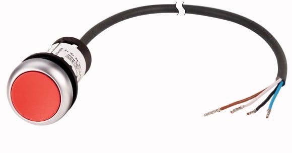 Eaton Industries France SAS - Bouton-pous.aff.,à acc,1O,rou.,3,5m,ouv.