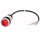 Eaton Industries France SAS - Bouton-pous.lum.,24V,1O,rouge,3,5m,ouv.