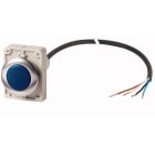 Eaton Industries France SAS - Voyant lumineux, blue, 24 V AC/DC, cable extrémité ouverte, 4-pole, 3.5 m