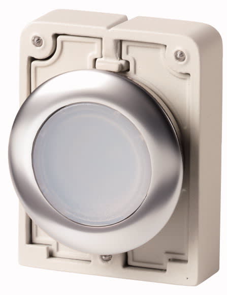 Eaton Industries France SAS - Bouton-poussoir lumin.30mm affleur.blanc
