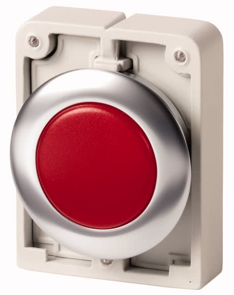 Eaton Industries France SAS - Voyant lumineux,30mm,affleur.,rouge