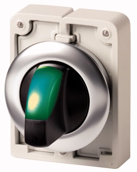 Eaton Industries France SAS - Commut.rotat.lumin.30mm affl.vert 3pos.