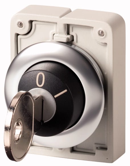 Eaton Industries France SAS - Bouton à clé 30mm affl.2 pos.à rap.