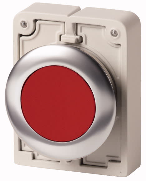 Eaton Industries France SAS - Bouton-pous.30mm affleur.rouge,à accr.