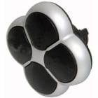 Eaton Industries France SAS - Bouton-poussoir 4 positions, noir, à rappel, titan
