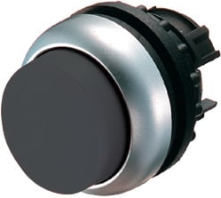 Eaton Industries France SAS - Bouton-poussoir, saillant, noir, à accrochage