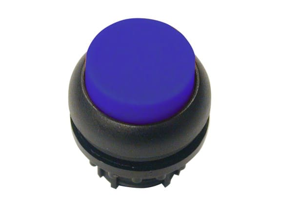 Eaton Industries France SAS - Bouton-poussoir lumineux, saillant, bleu, à rappel