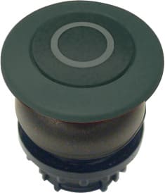 Eaton Industries France SAS - Bouton-poussoir coup de poing, noir 0, à accrochage