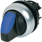 Eaton Industries France SAS - Commutateur rotatif lumineux, 3 positions, bleu, à accrochage