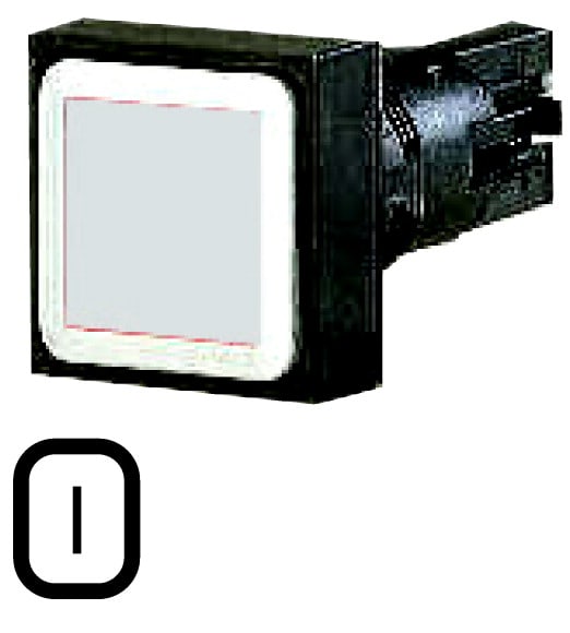 Eaton Industries France SAS - Bouton-poussoir, blanc I, à rappel