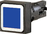 Eaton Industries France SAS - Bouton-poussoir, bleu, à rappel