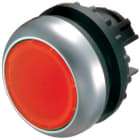Eaton Industries France SAS - Bouton-poussoir lumineux, plat, rouge, à rappel