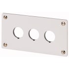 Eaton Industries France SAS - Plastron d'encastrement, 3 emplacements de montage
