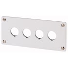 Eaton Industries France SAS - Plastron d'encastrement, 4 emplacements de montage
