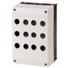 Eaton Industries France SAS - Boîtier à monter en saillie, 12 emplacements de montage