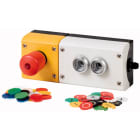 Eaton Industries France SAS - Appareil complet, sous coffret, ARRET, marche, voyant, arrêt d'urgence, ASI