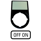 Eaton Industries France SAS - Support, +étiquette, OFF ON